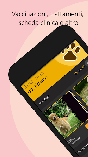 Android application il mio cane quotidiano screenshort