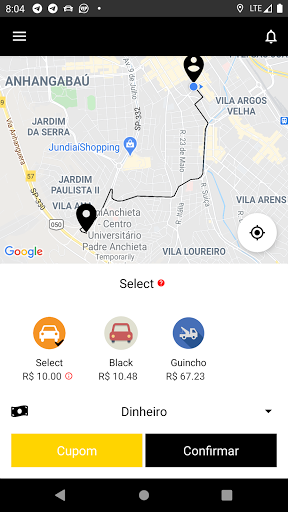Move Driver Passageiro Screen 3
