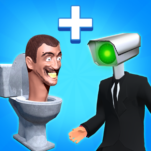 Merge Toilet Man Color Friends 0.5 Icon