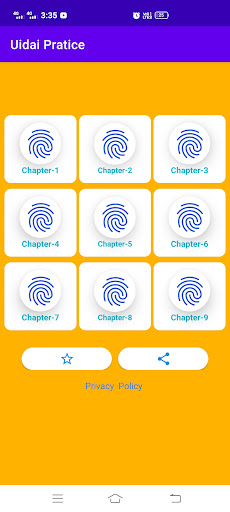 Android application Supervisor & Operator Exam screenshort