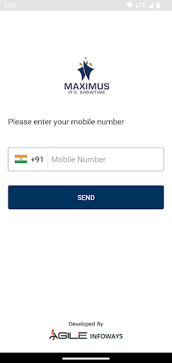 Android application Business Event App screenshort