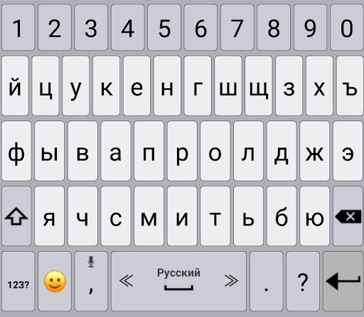 Russian / AppsTech Keyboards Screen 2