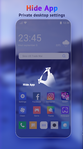 U Launcher Lite-Hide apps pro4