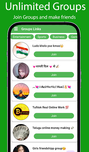 Whats Group Links Join Groups Screen 3