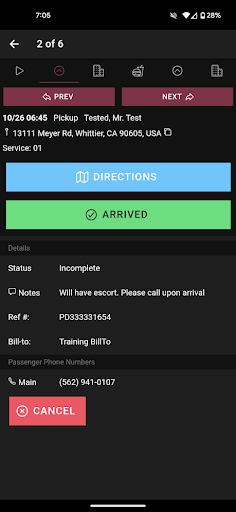 Itineris Driver 2 Screen 3