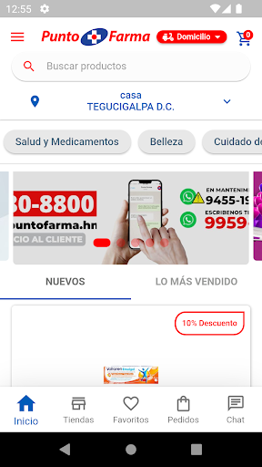 Android application Farmacias Punto Farma screenshort