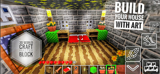 3D World Craft - Master Block Screen 3
