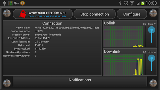 Your Freedom VPN Client 3