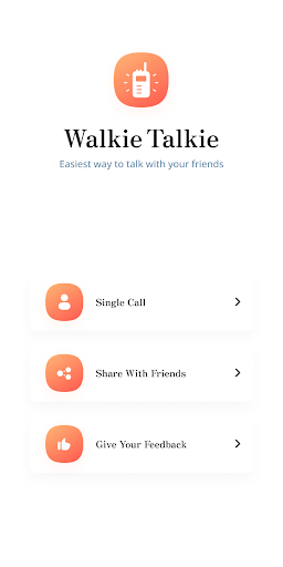 WalkieTalkie:Two Way Radio-PTT Screen 3