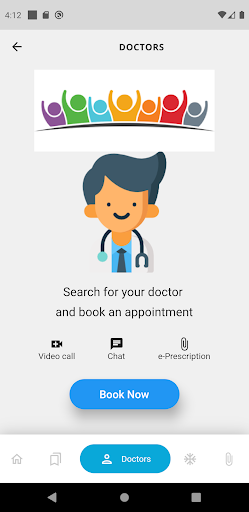 Patient app Screen 3