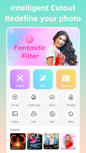 Android application Nice Cutout & Photo Editor screenshort