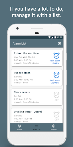 Repeat Alarm Screenshot 3 - AppWisp.com