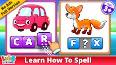 Spelling & Phonics: Kids Gamesのおすすめ画像1