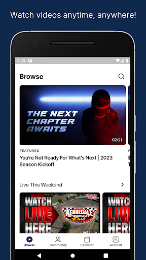 Android application RaceON screenshort