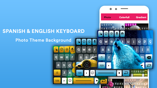 Spanish English Keyboard Screenshot