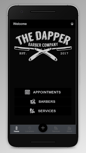 Android application The Dapper Barber Company screenshort