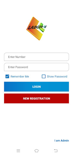 Android application LedgerX screenshort