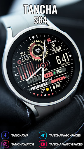 Tancha S84 Dashboard WatchFace screenshot 11