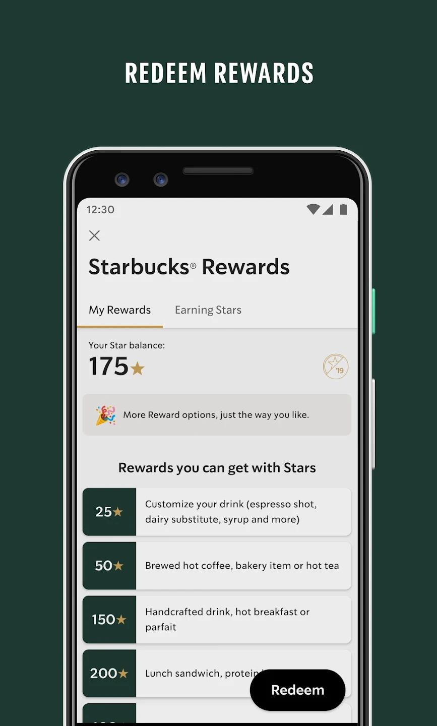 Source: the Starbucks App, Google Play Store; https://play.google.com/store/apps/details?id=com.starbucks.mobilecard&hl=en&gl=US