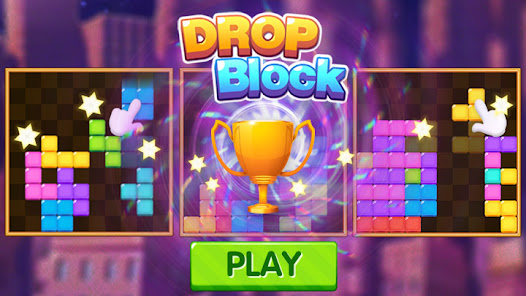Drop Blocks - Deluxe Puzzle screenshots 1