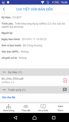 VOffice 2.0 for Android Screen 3