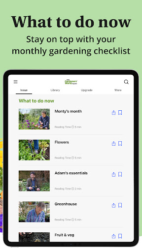 Screenshot of BBC Gardeners' World Magazine