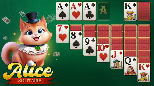 Screenshot of Alice Solitaire: Card Games