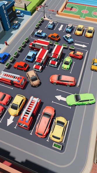 Roads Jam: Manage Parking lot 2.9 APK + Мод (Unlimited money) за Android