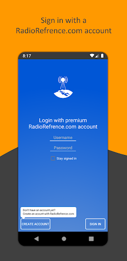 Android application Local Ham Radio Frequencies screenshort