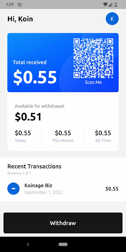 Koinage Screen 2