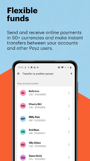 Payz - One wallet, no borders Screen 3