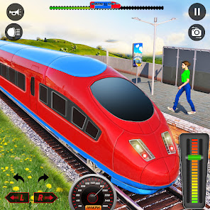 Railroad Train Simulator Games  screenshots 1