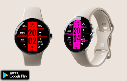 Digital Tern Watch face screenshot 4