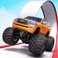 Prado Truck Stunt Racing Games