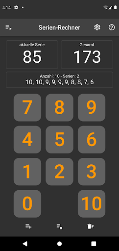 Serienrechner Screen 2