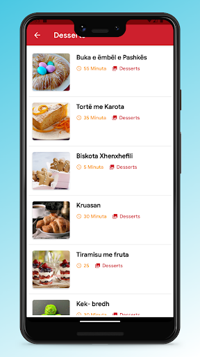 Albanian Food Recipes App