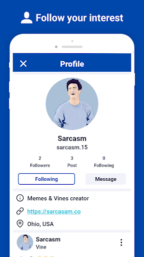 Memespace - Memes  Vines Sharing Social Network