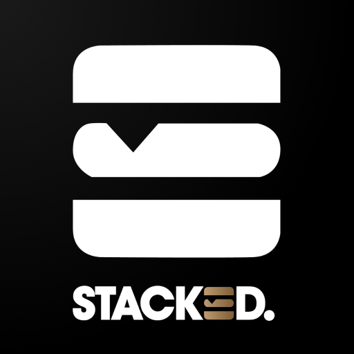 Stacked Burger logo