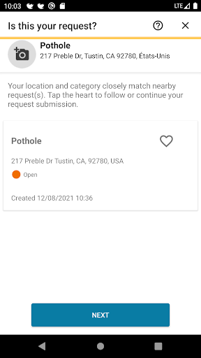 Screenshot of Engage Tustin