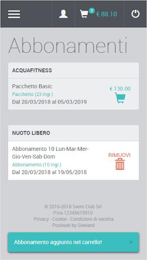 Nottoli Nuoto Screen 3