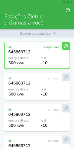 Zletric Station Manager Screen 2