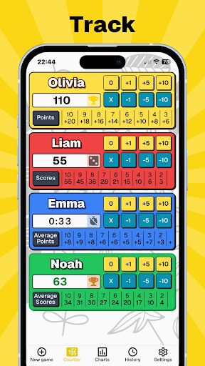MyScoreTracker – Score Counter screenshot 1