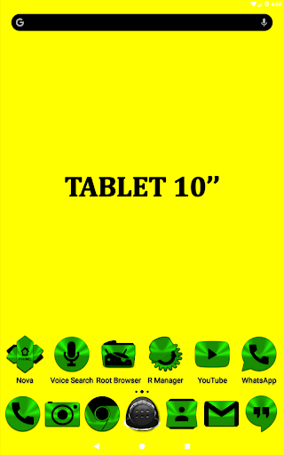 Green and Black Icon Pack