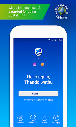 Android application Standard Bank / Stanbic Bank screenshort