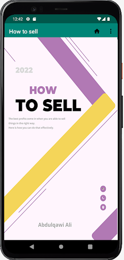 How to sell Screen 3