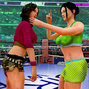 Grand Robot Ring Fighting :Women Wrestling Games
