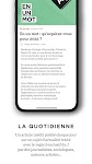 screenshot of Le 1 hebdo