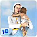 3D Mother Mary Live Wallpaper 