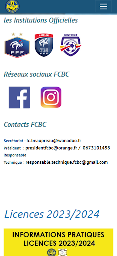FC BEAUPREAU LA CHAPELLE Screen 2