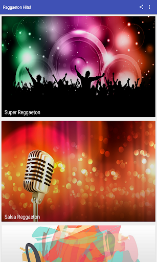 Android application Reggaeton Hits! screenshort